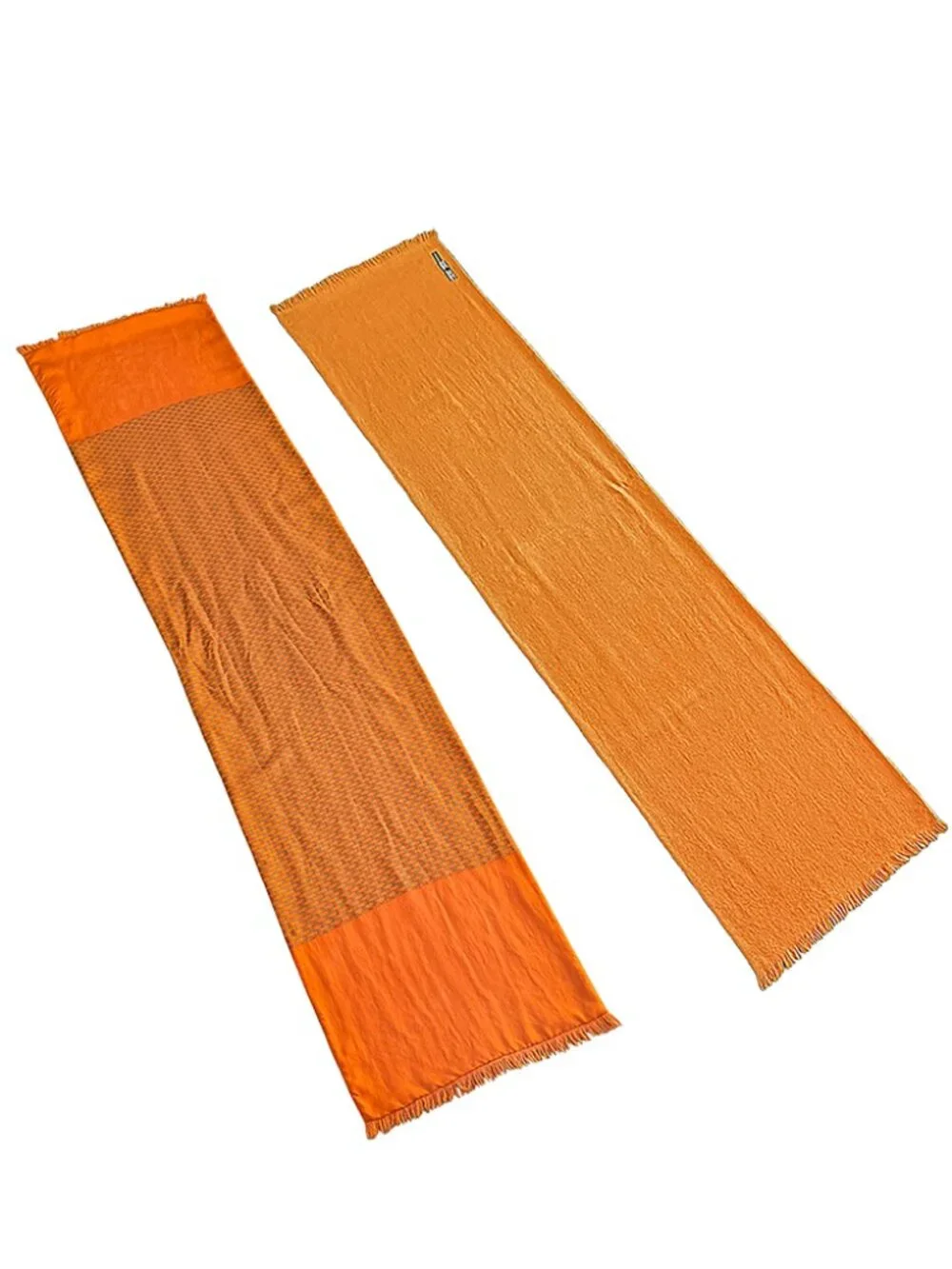 Hermès Long Scarf Angora and Silk